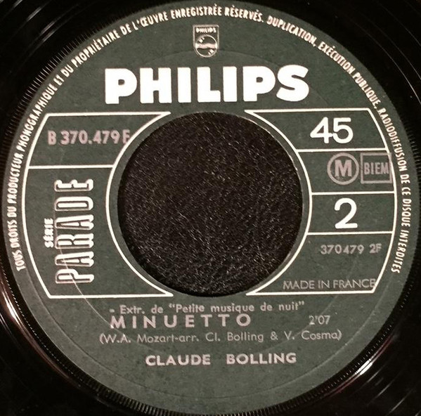 descargar álbum Claude Bolling - Petite Musique De Nuit