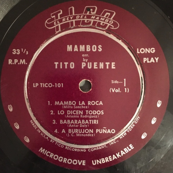 télécharger l'album Tito Puente And His Orchestra - Mambos Arr By Tito Puente and His Orchestra