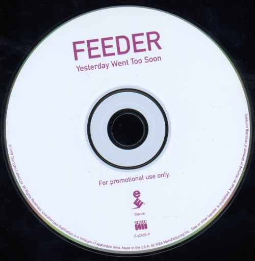 Feeder –Yesterday Went Too Soon LP オリジナル - 洋楽