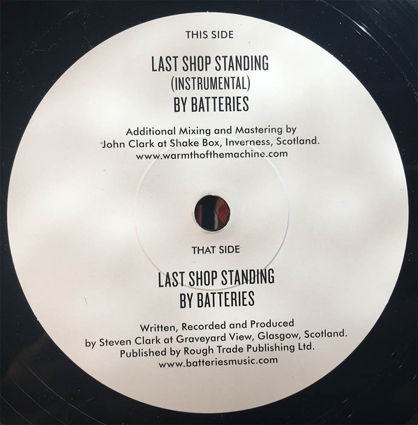 Batteries - Last Shop Standing - The Rise, Fall And Rebirth Of The Independent Record Shop | Do Yourself In Records (DYI022) - 5