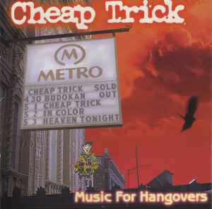 Cheap Trick - Music For Hangovers album cover