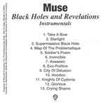 Cover of Black Holes And Revelations Instrumentals, 2006-07-07, CDr