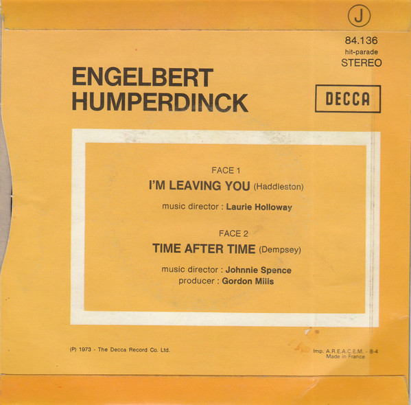 Album herunterladen Engelbert Humperdinck - Im Leaving You