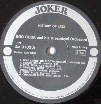 Album herunterladen Doc Cook And His Dreamland Orchestra - Chicago