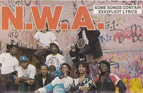 N.W.A. And The Posse (1988, Screw Assembled, Title below track 