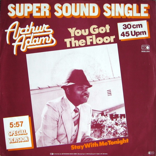 Arthur Adams – You Got The Floor (1981, Vinyl) - Discogs