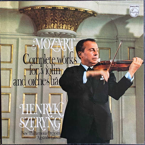 Mozart, Henryk Szeryng, Alexander Gibson, New Philharmonia