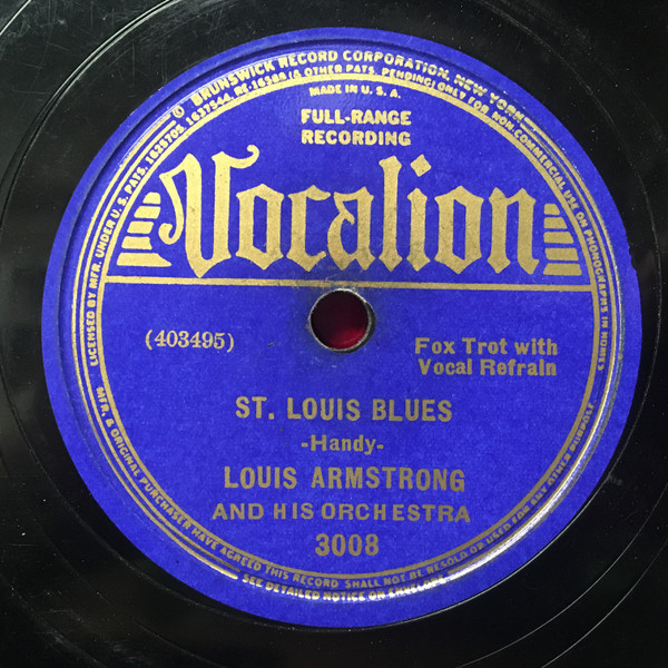 baixar álbum Louis Armstrong And His Orchestra - Basin Street Blues St Louis Blues