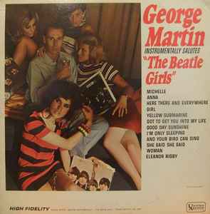 George Martin - George Martin Instrumentally Salutes The Beatle Girls album cover