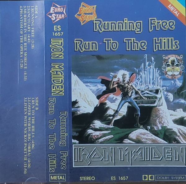 Iron Maiden - Running Free · Run To The Hills | Releases | Discogs