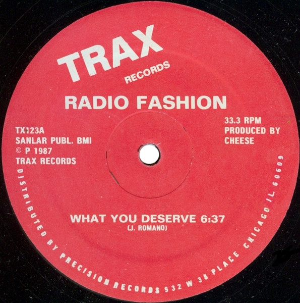 last ned album Radio Fashion - What You Deserve