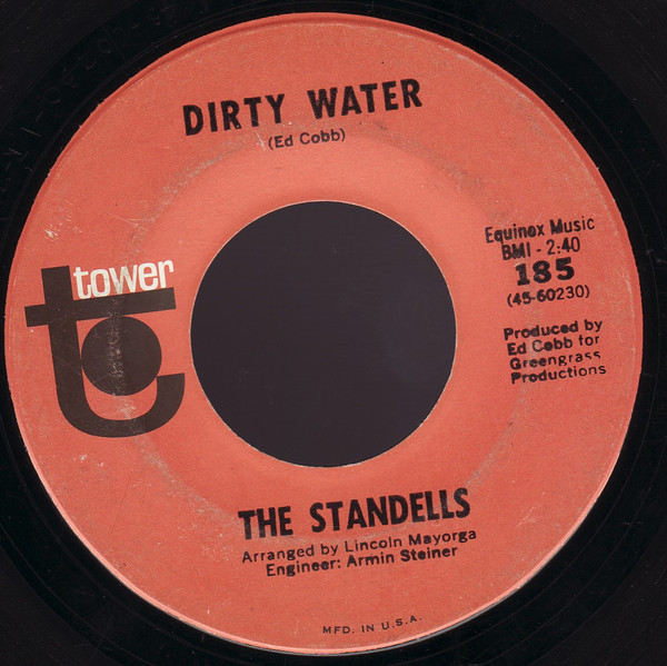 The Standells – Dirty Water (1965, Scranton, Vinyl) - Discogs