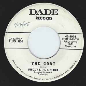 Freddie & The Kinfolk - The Goat / Blabbermouth album cover