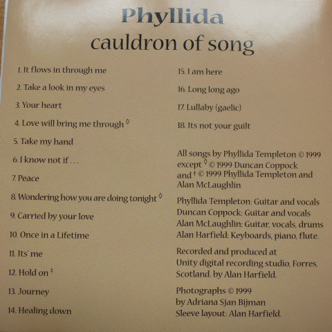 baixar álbum Phyllida - Cauldron Of Song