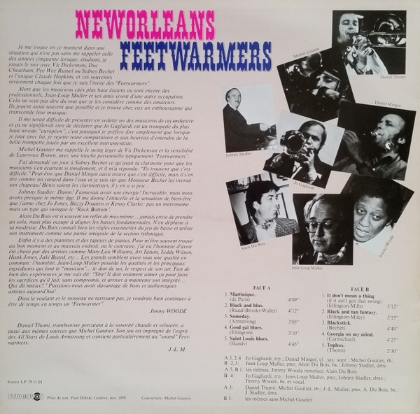 Album herunterladen Neworleans Feetwarmers - Cabaret Jazz