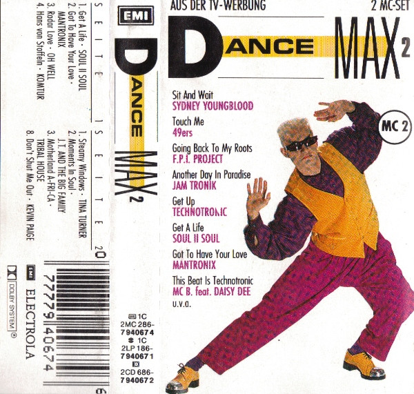 Dance Max Vol 1 (Cassette) - Discogs