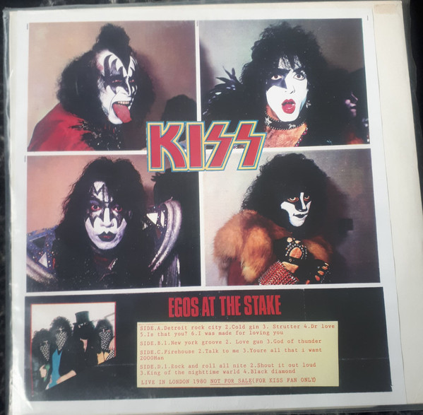 Kiss – Egos At The Stake (Vinyl) - Discogs