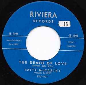 Patty McCarthy - The Death Of Love album cover