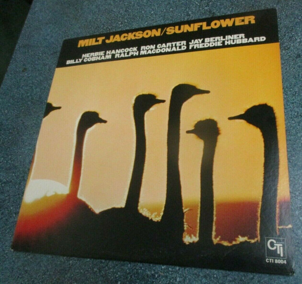 Milt Jackson – Sunflower (1979, Vinyl) - Discogs