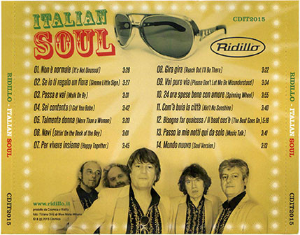 ladda ner album Ridillo - Italian Soul