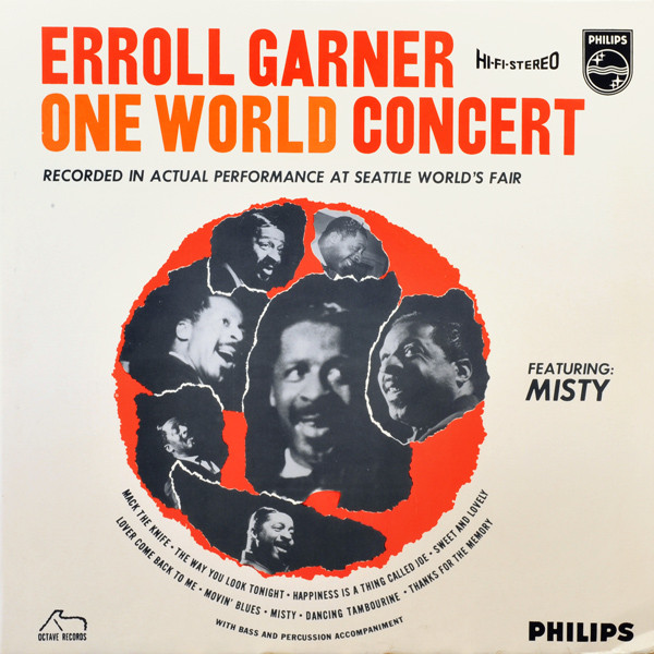 Erroll Garner – One World Concert (1963, Vinyl) - Discogs