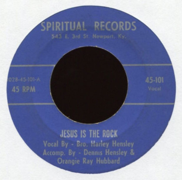 lataa albumi Bro Harley Hensley - Jesus Is The Rock Give Me The Flowers