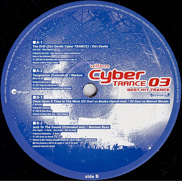 ♯ Various - Velfarre Cyber Trance 09 / Vinyl, 12