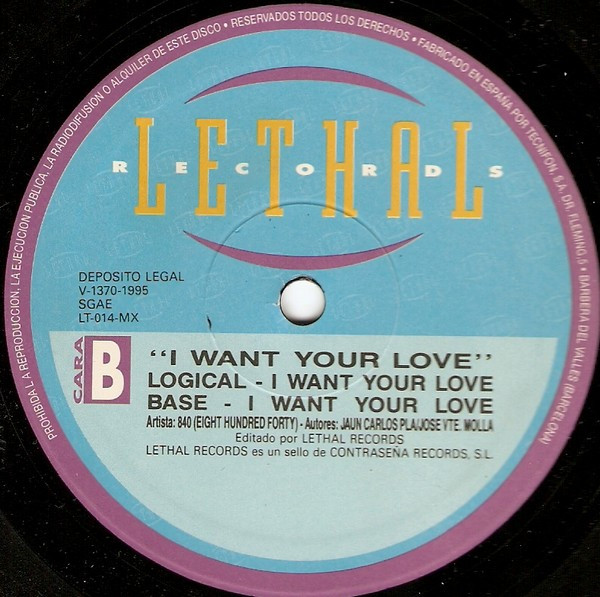 baixar álbum 840 - I Want Your Love