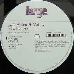 Mateo & Matos - Frontiers EP album cover
