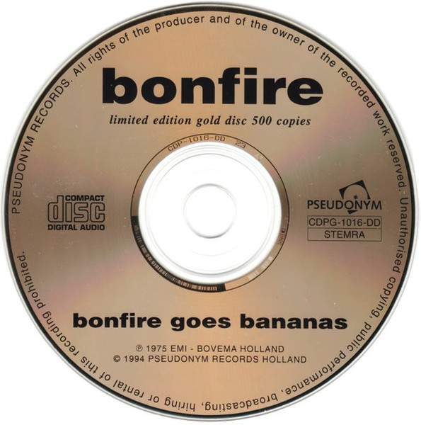 Bonfire - Bonfire Goes Bananas | Releases | Discogs