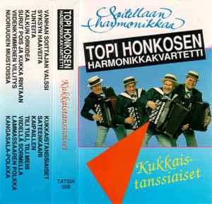 Topi Honkosen Harmonikkakvartetti - Kukkaistanssiaiset album cover