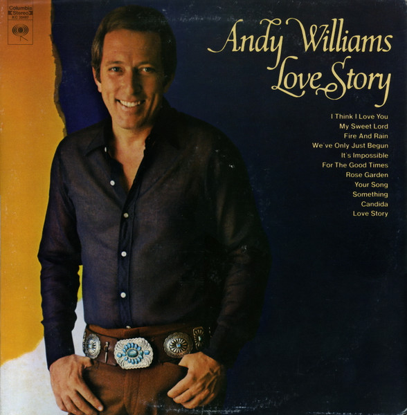 broderi Teasing leninismen Andy Williams – Love Story (1971, Terre Haute Pressing, Vinyl) - Discogs