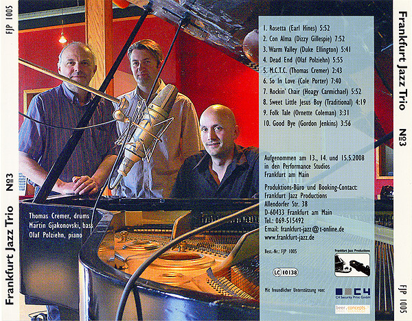 lataa albumi Frankfurt Jazz Trio - No 3