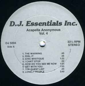 Acapella Anonymous Vol. 4 - Various