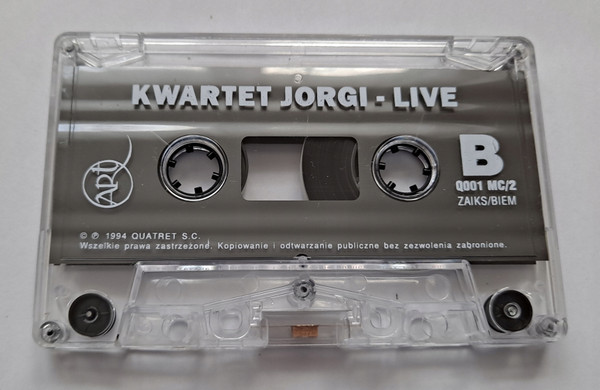 baixar álbum Kwartet Jorgi - Live