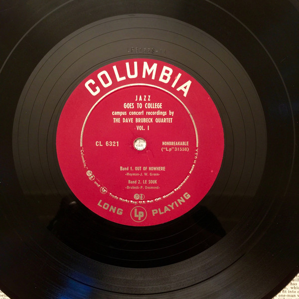 The Dave Brubeck Quartet - Jazz Goes To College Vol. I | Columbia (CL 6321) - 3