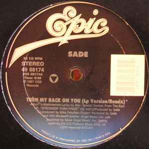 Sade – Your Love Is King (1984, Vinyl) - Discogs