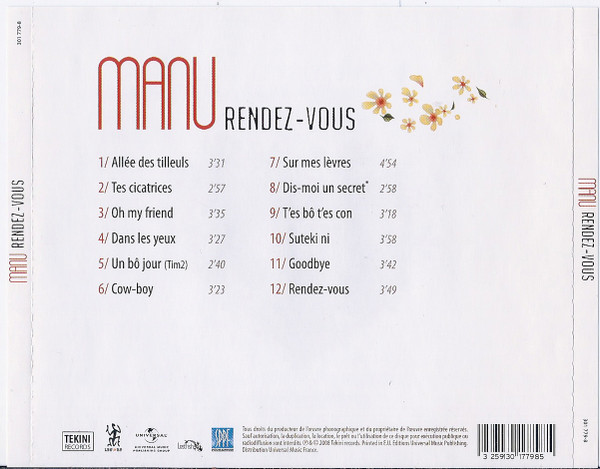 last ned album Manu - Rendez vous