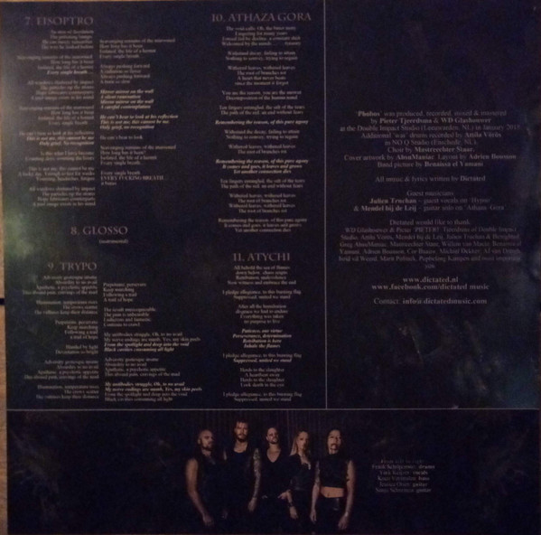 last ned album Dictated - Phobos