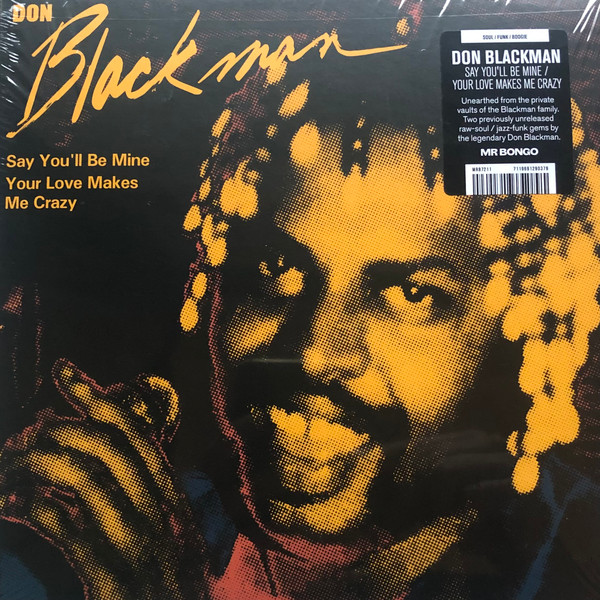 Don Blackman – Say You'll Be Mine (2023, Vinyl) - Discogs