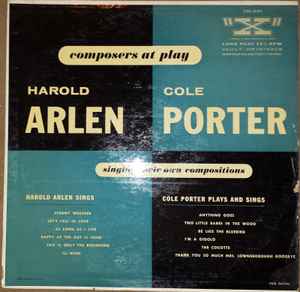 Harold Arlen - Composers at play album cover