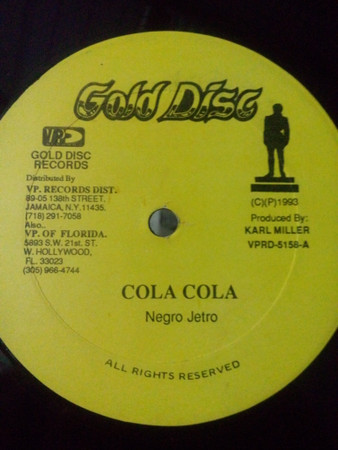 last ned album Negro Jetro - Cola Cola X Man