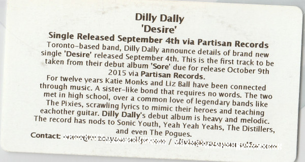 descargar álbum Dilly Dally - Desire