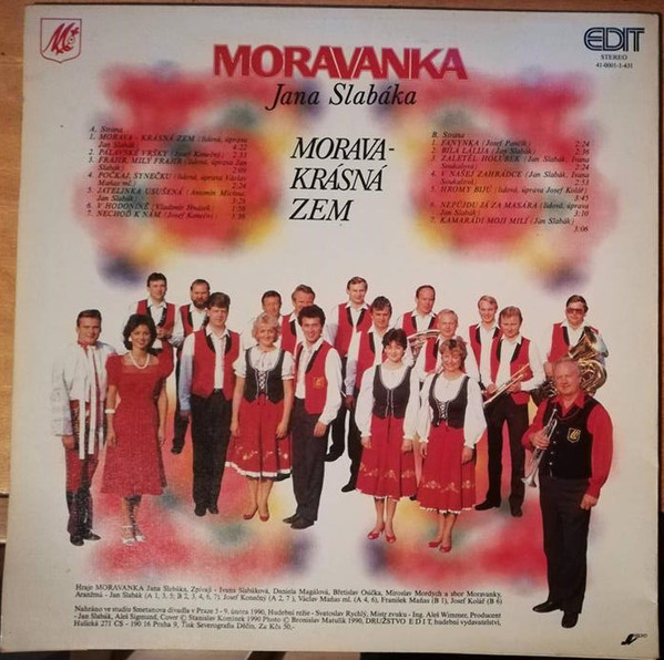 descargar álbum Moravanka Jana Slabáka - Morava Krásná Zem