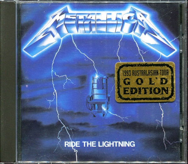 Metallica – Ride The Lightning (1993, Gold Edition, CD) - Discogs