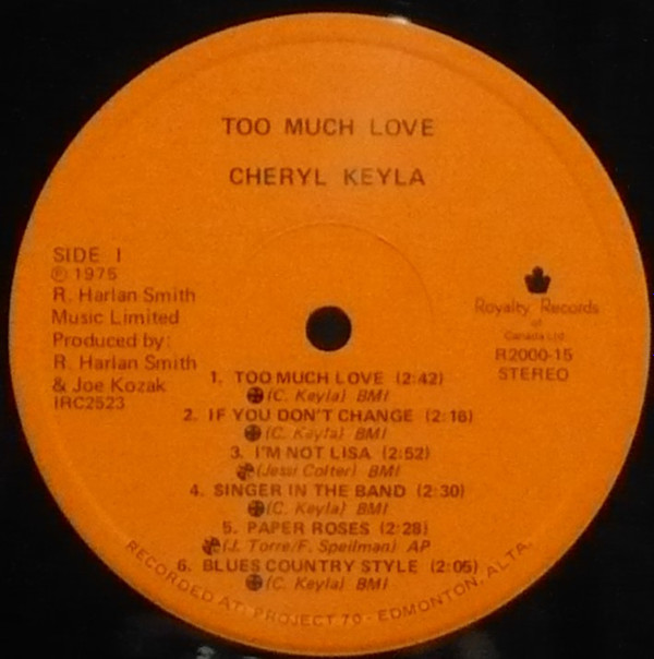 télécharger l'album Cheryl Keyla - Too Much Love