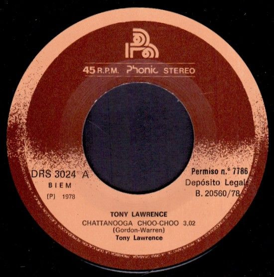 télécharger l'album Tony Lawrence - Chattanooga Choo Choo