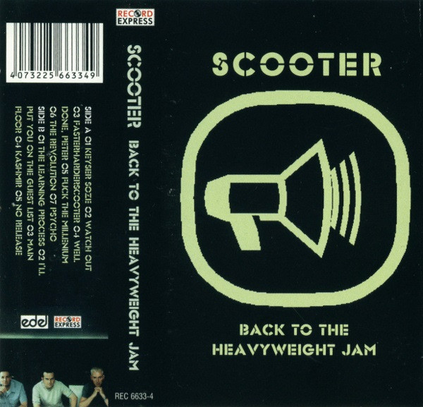 Scooter – Back Heavyweight Jam (1999, Cassette) - Discogs