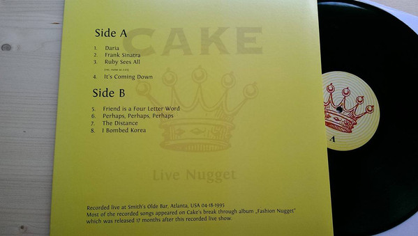 last ned album Cake - Live Nugget