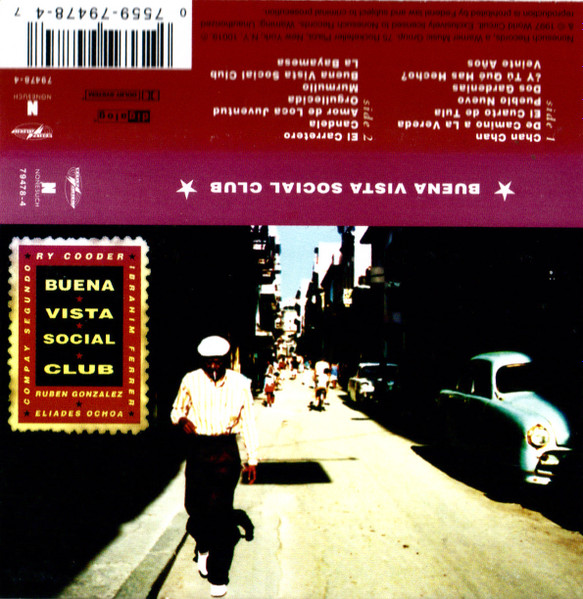 Buena Vista Social Club – Buena Vista Social Club (1997, Cassette) - Discogs